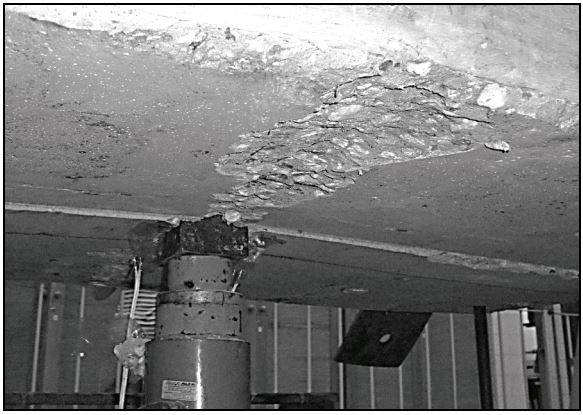Slab P-8-0 after failure.