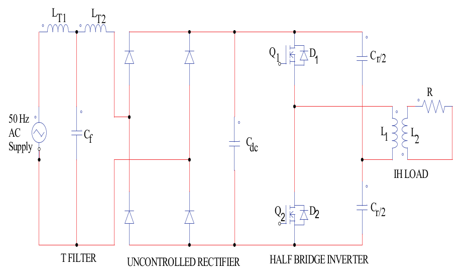 Power circuit diagram.