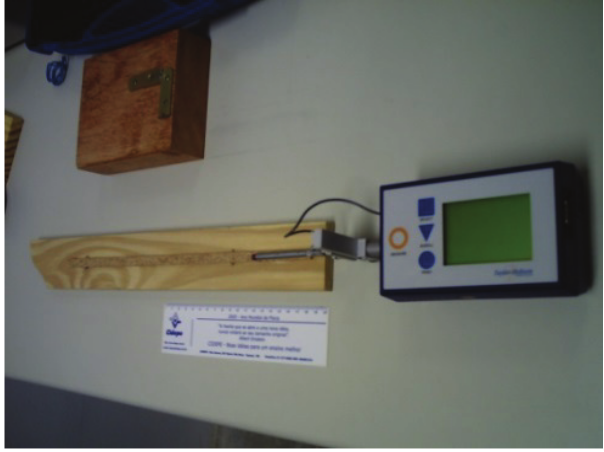 Rugosimeter device to verify roughness of PHPM.