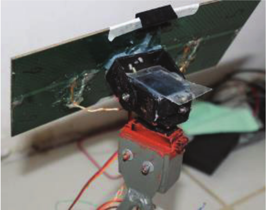 Flat panel tracker prototype.