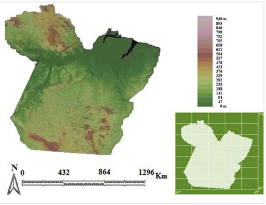 Terrain in the state of Par&aacute;.