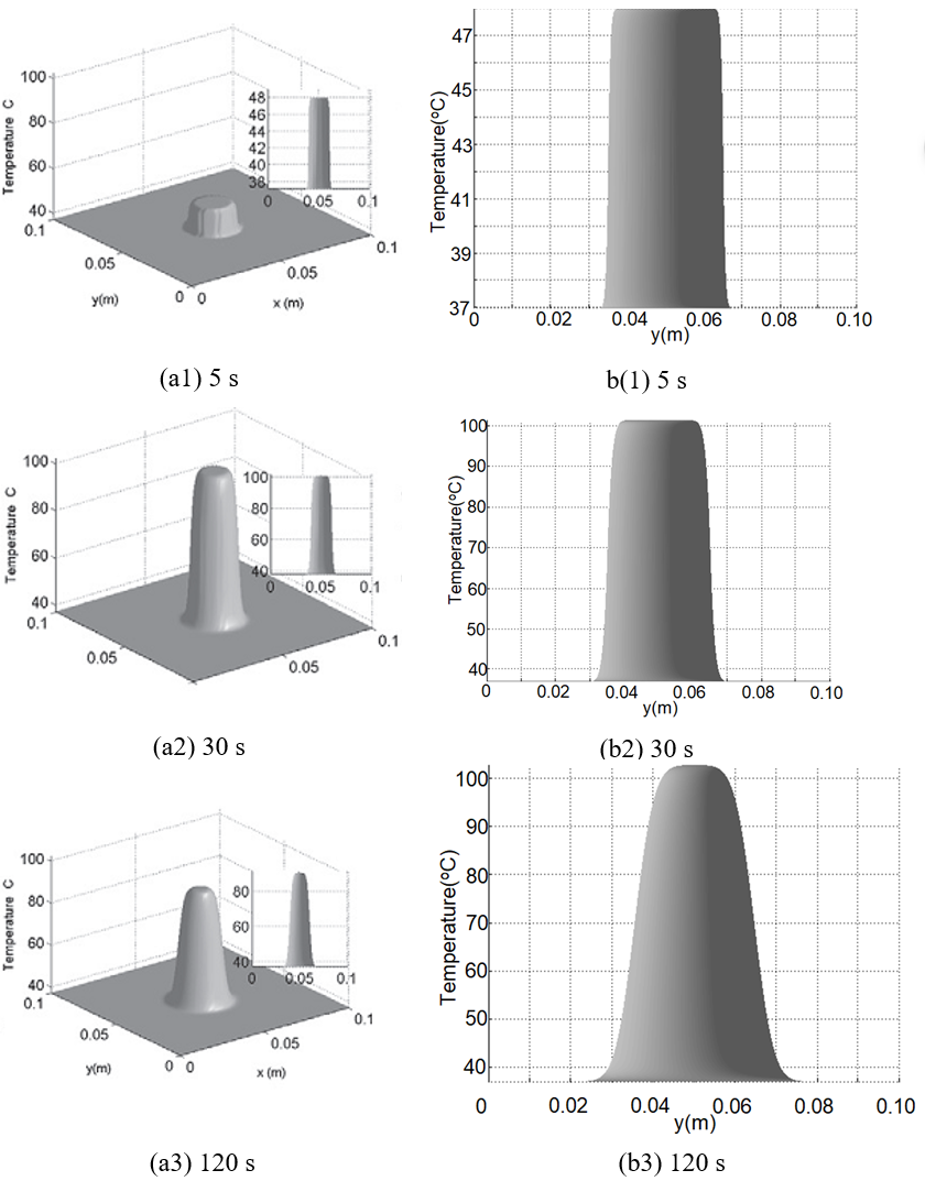 Numerical two-dimensional thermal analysis of the human skin using the ...