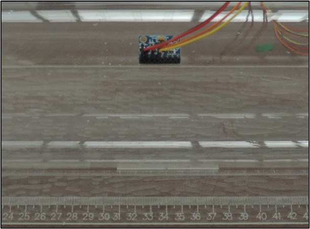 Figure 8. Positioning the Vibration Sensor MPU6050
