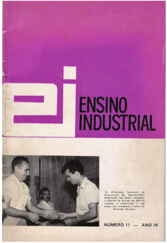 Capa de Ensino Industrial nº 11 (1965).
