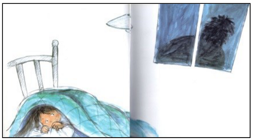 Express&atilde;o de medo.