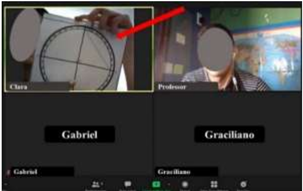 Posicionamento do tri�ngulo ret�ngulo is�sceles.