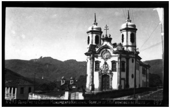 Luiz Fontana, Paisagem de Ouro Preto. Fotografia, Ouro Preto (MG), 2 de maio de 1948