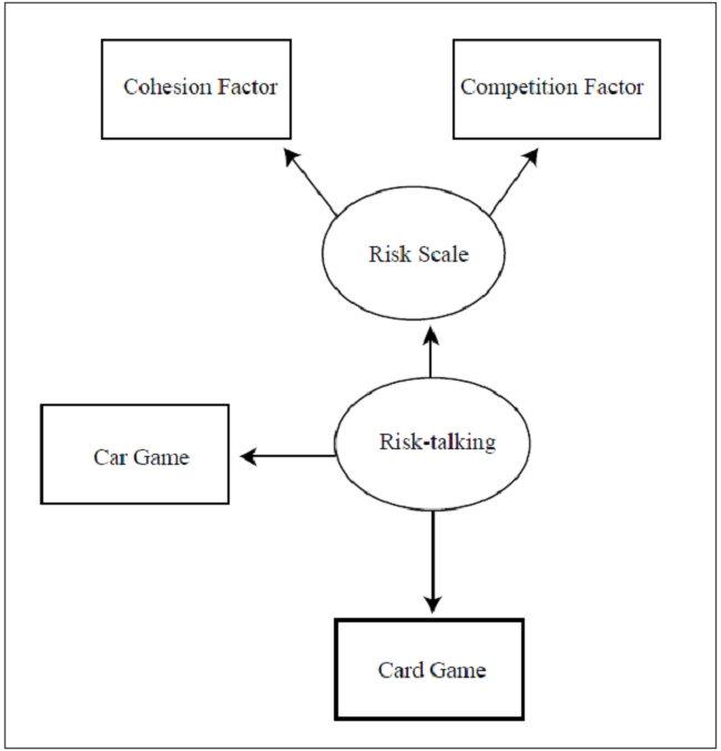 Theoretical model of the relationships of three different instruments used in risk-taking research to measure this construct.