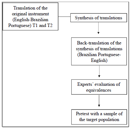Steps of the cross-cultural adaptation of TIIS.