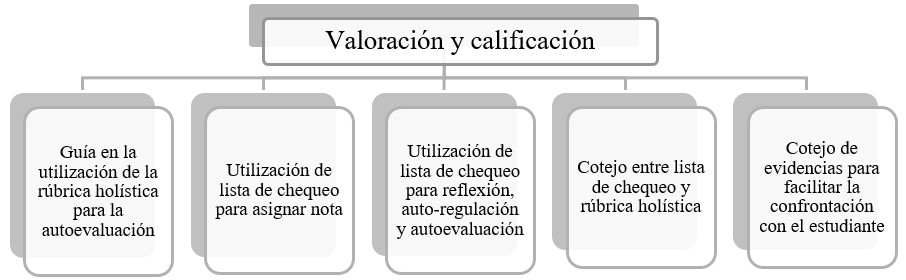 Papel del profesor: valoracin y calificacin.