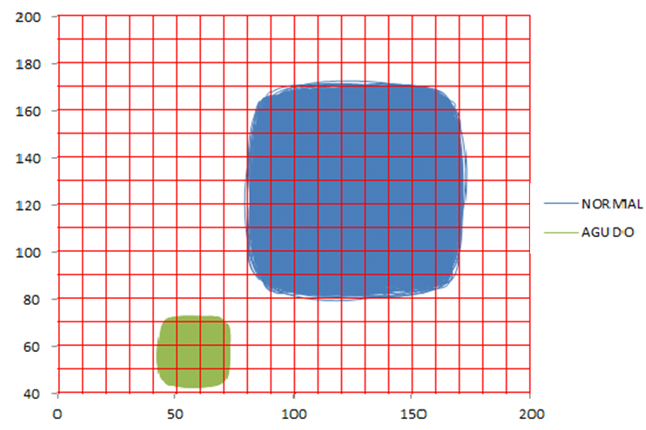 Figure 1. Attractors for two dynamics with the Kg grid superimposed.