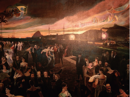 Último Baile de Francisco Aureliano de Figueiredo e Melo. 