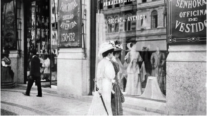 Moda das páginas de A Estação, em ruas do Rio de Janeiro.