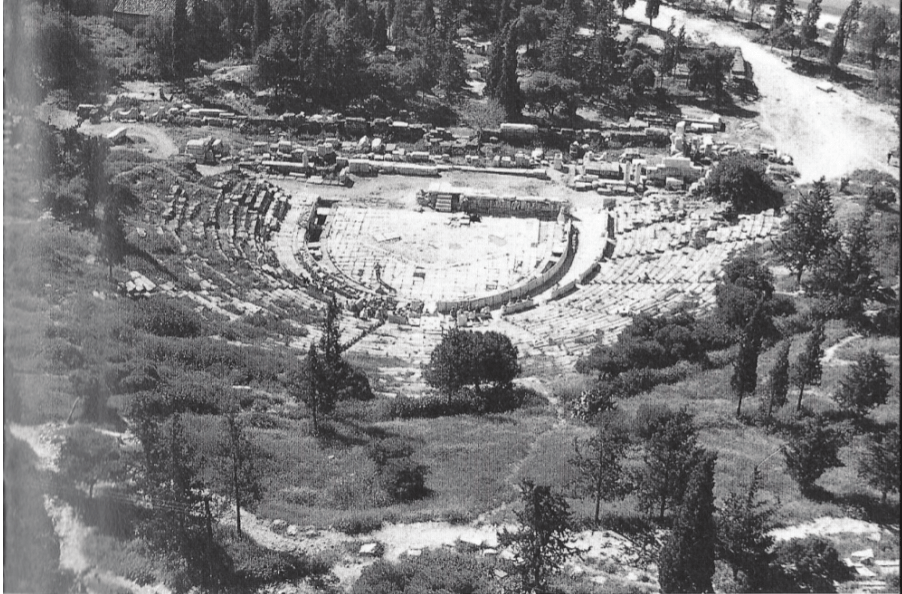 Teatro de Dioniso, em Atenas 
