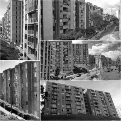 Urbanizaciones de vivivendas de interés prioritario,Medellin,2008-2013.