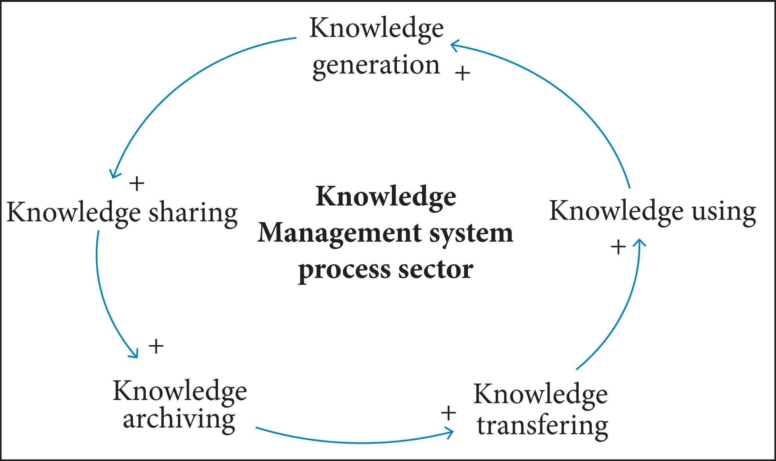 CLD of the KM process sector.