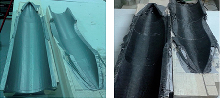 Fuselage manufacture.