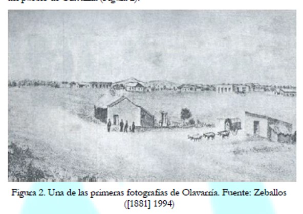 Una de las primeras fotograf�as de Olavarr�a Fuente Zeballos