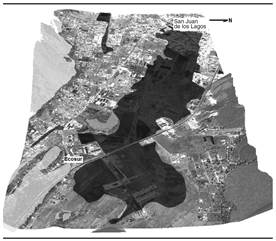 Localizaci&oacute;n del barrio de Mar&iacute;a Auxiliadora en la parte sur de la ciudad de San Crist&oacute;bal de Las Casas