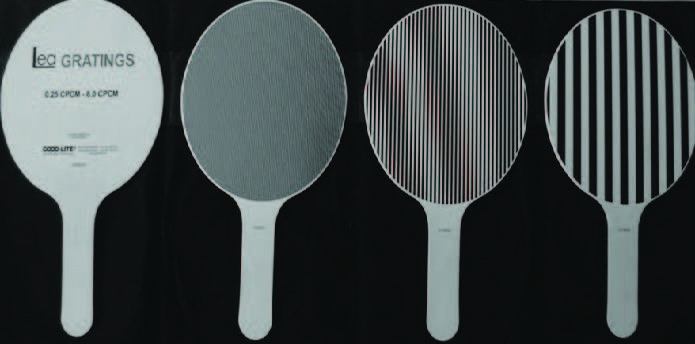 Raquetes do teste Lea Gratings (PIMENTA, 2013)