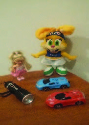 Objetos utilizados na avalia&ccedil;&atilde;o, por meio da observa&ccedil;&atilde;o
do comportamento visual