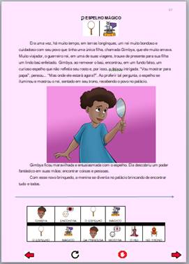 P&aacute;gina 7 do livro O espelho m&aacute;gico