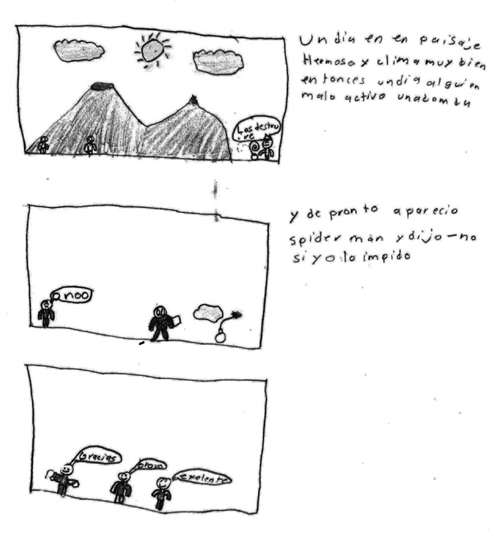 
		
	
	
		
			
				
					Cómic sobre los poderes de Spiderman 
				
			
		