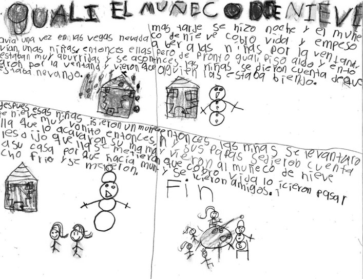 
		
	
	
		
			
				
					Cómic sobre un muñeco de nieve amistoso