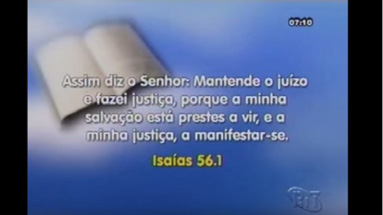 Fragmento b&iacute;blico en v&iacute;deo