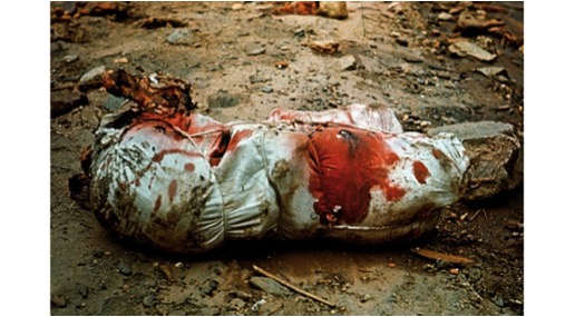 
		
	
	
		
			
				
					Artur Barrio. Situação T/T1, parque de Belo Horizonte, (1970). 
				
			
		