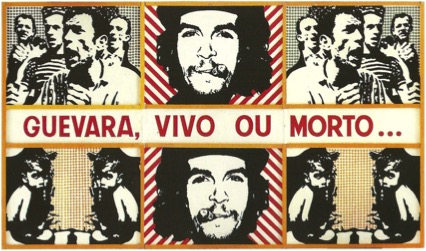 
		
	
	
		
			
				
					Claudio Tozzi, Guevara, vivo ou morto...
Tinta acrílica sobre aglomerado (1967) 175 x 300 cm. 
				
			
		