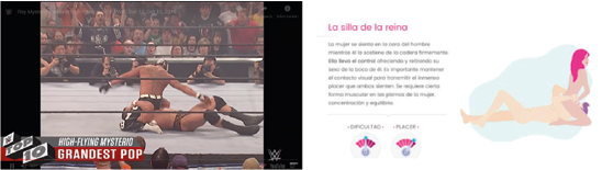 Una de las llaves m�s famosas del Rey Mysterio, saltaba encima de la cara del oponente y realizaba la cuenta de tres en esa postura