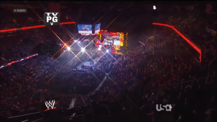 Primer plano de la entrada de Randy Orton