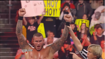 Planos de la victoria de Randy Orton