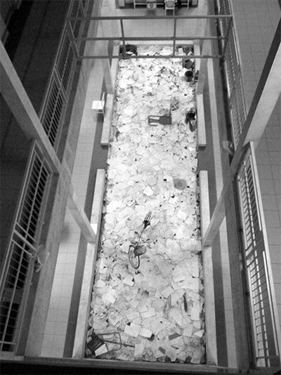 Mer de Copies Vue des &Eacute;tages Sup&eacute;rieurs