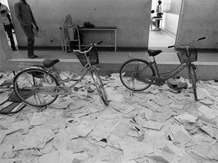 Mer de Copies et Garage &agrave; Bicyclettes