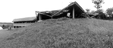 Centro Cultural da EIEB Cacique Vanhkre, em Forma de Tartaruga