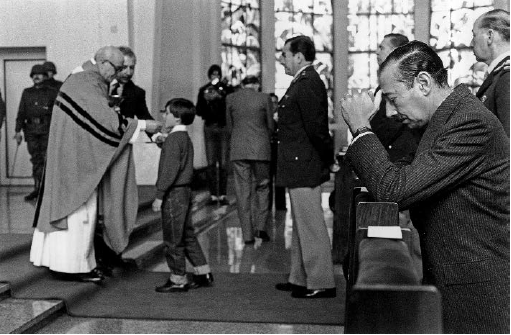 Dictador Jorge Rafael Videla, 1981.