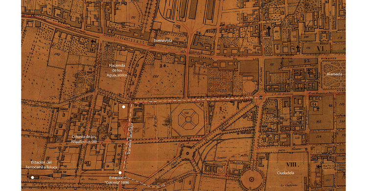 Ciudad de México en 1881