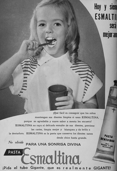 &ldquo;Publicidad sobre la higiene bucal de los ni�os&rdquo;