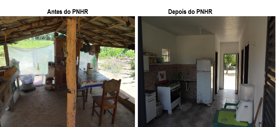 Condies de moradia no municpio de Santa Izabel/Agrovila Ferreira Pena
