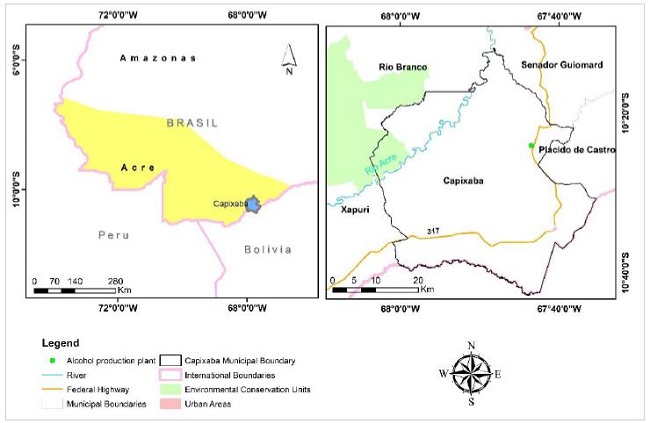 Map of the study area location.