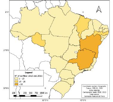 water conflicts (2010 -2011)