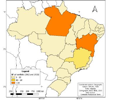 water conflicts (2012 -2013)