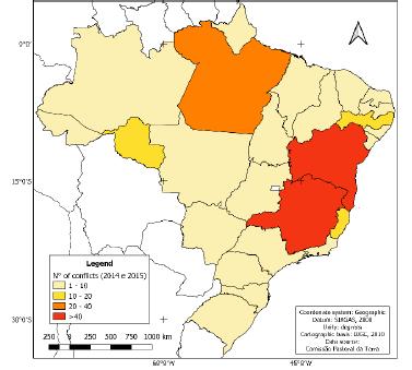 water conflicts (2014 -2015)