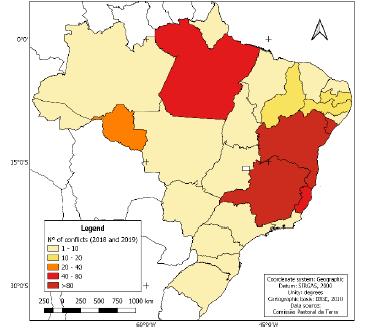 water conflicts (2018 -2019)