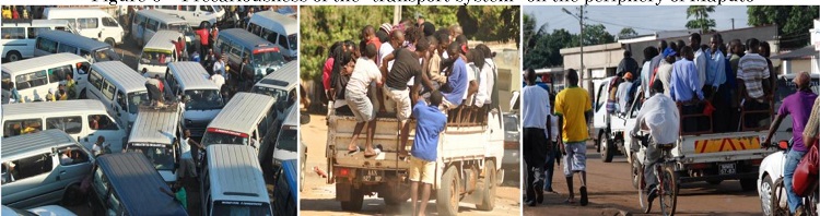 Precariousness of the "transport system" on the periphery of Maputo