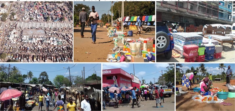 Informal labor occupies a prominent place in the Maputo's peripheral landscapes