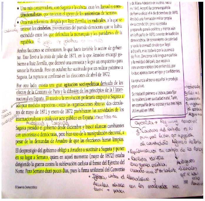 Fernández, J., González, J., León, V. y Ramírez, G. Historia de España 2º de Bachillerato. Madrid: Santillana, 2009, p. 191.