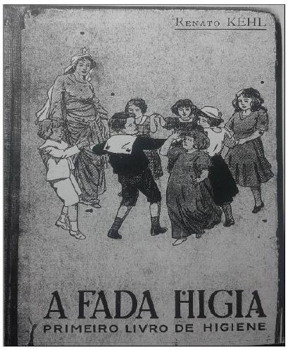 Capa do manual didático A fada Higia.